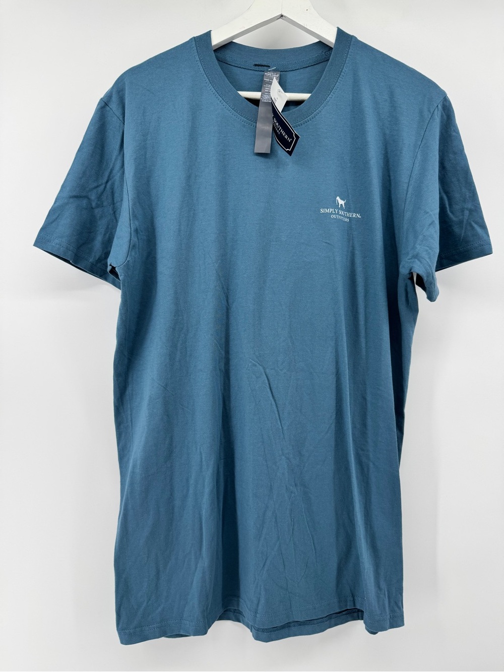 Simply‎ Southern Men's Short Sleeve Tee in Teal Blue